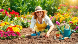 types of gardening tools