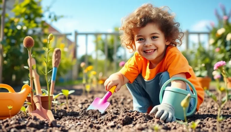 children's gardening tools